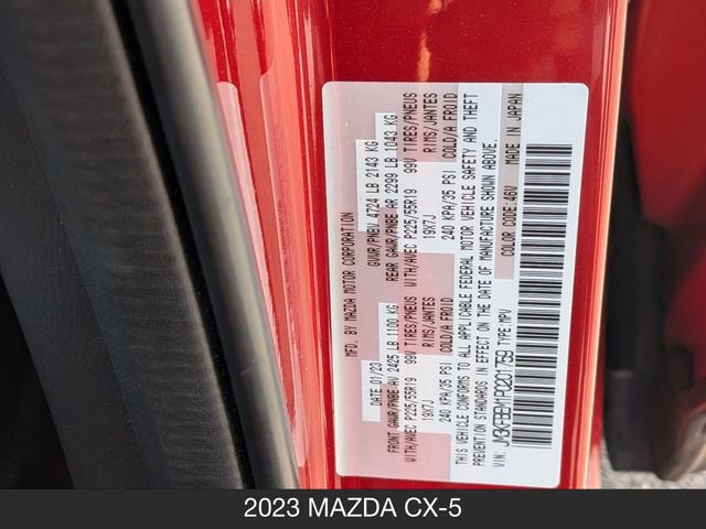 Certified 2023 MAZDA CX-5 AWD 2.5 S w/ Premium Plus Pkg image 31