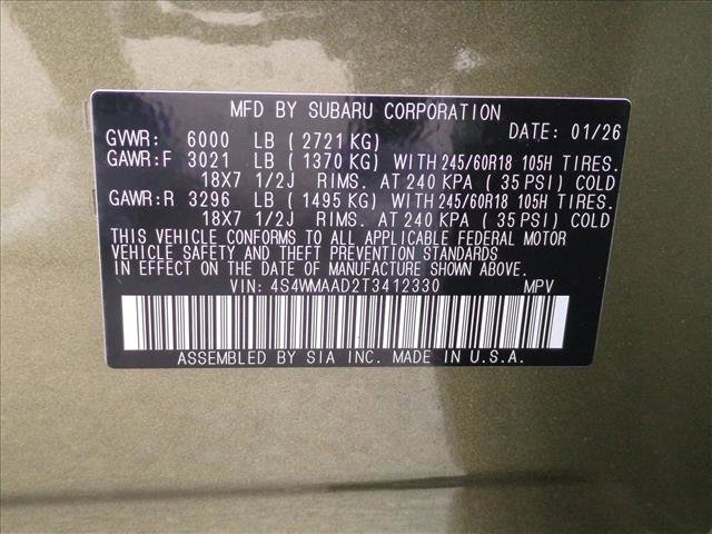 New 2026 Subaru Ascent Premium image 18