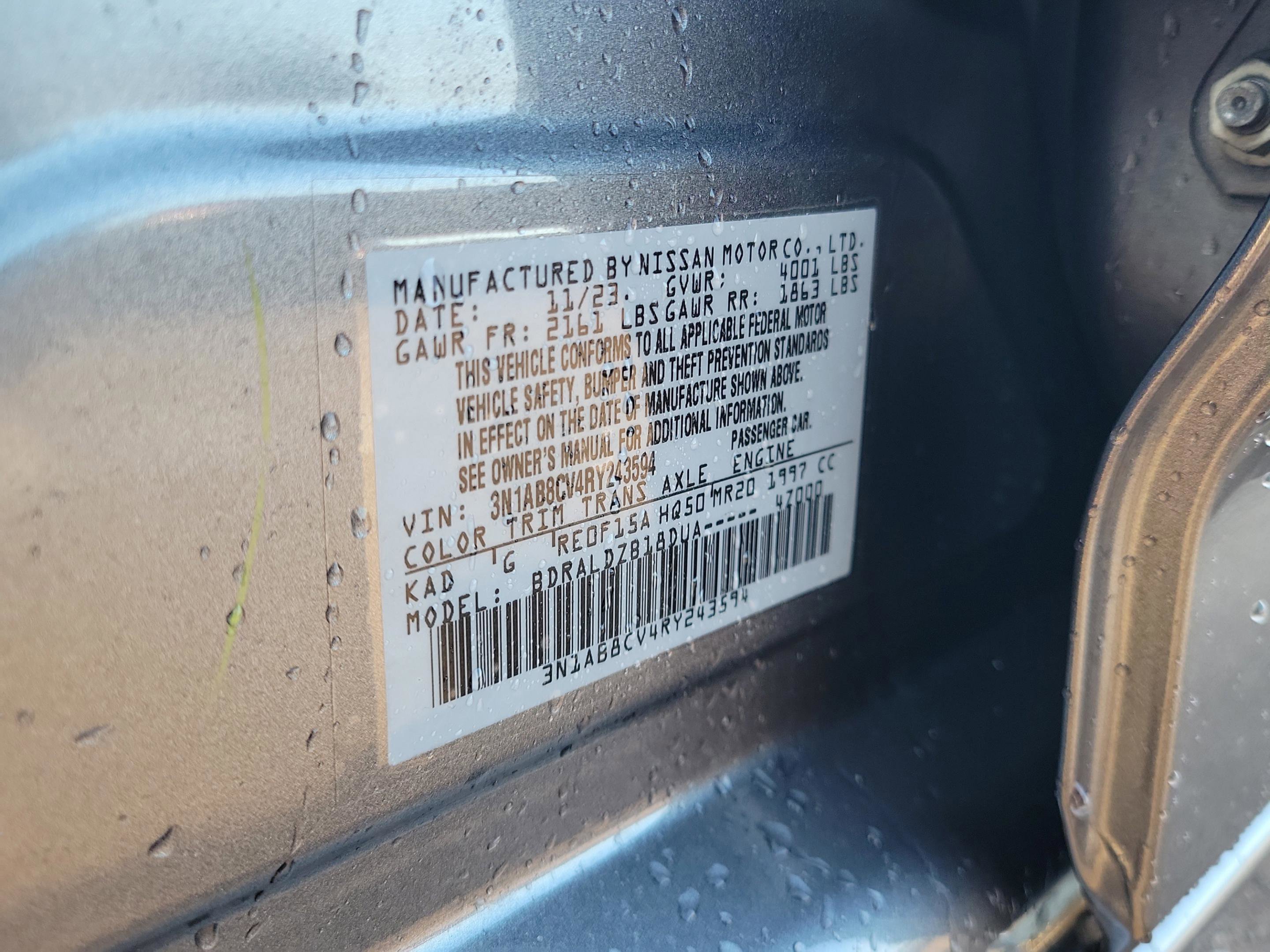 Certified 2024 Nissan Sentra SV image 34