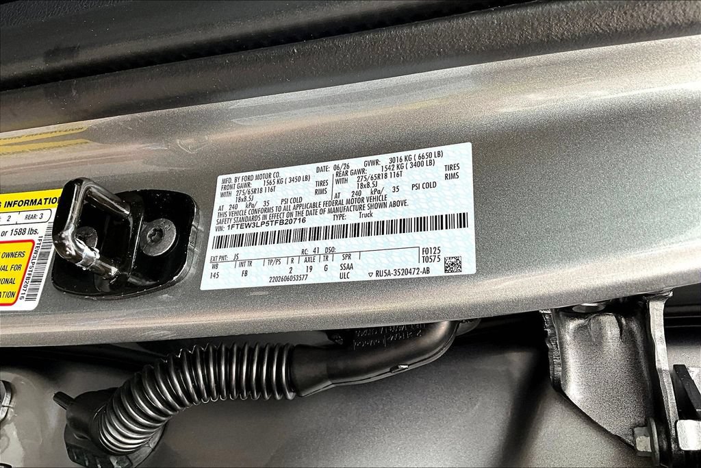 New 2026 Ford F150 XLT w/ Equipment Group 302A MID AWD/4WD image 8