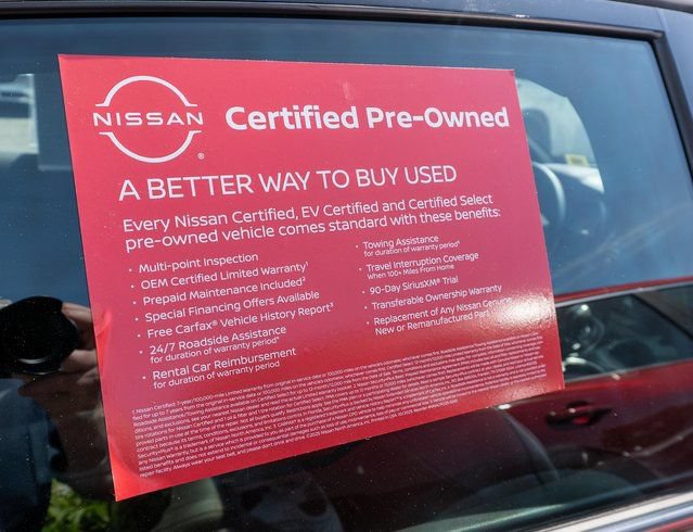 Certified 2023 Nissan Maxima SR w/ Sport Mat Group FWD image 40