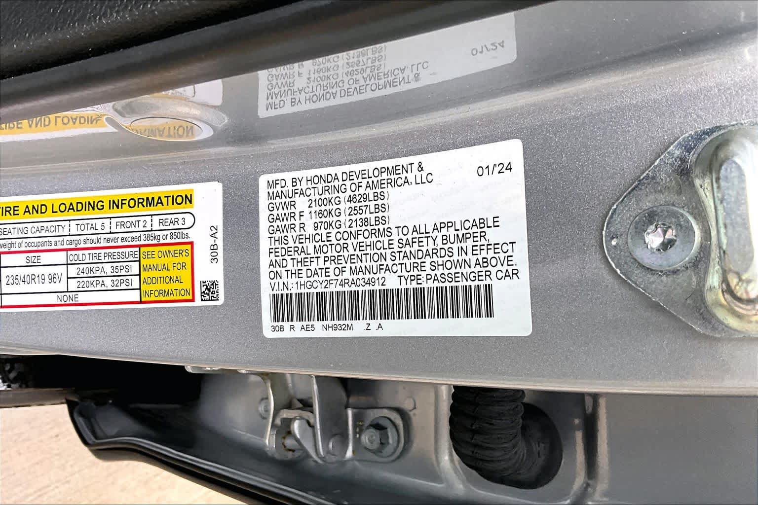 Used 2024 Honda Accord Sport image 34