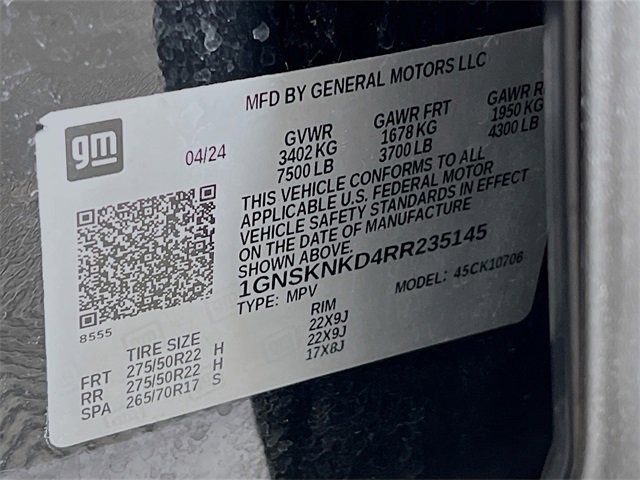 Used 2024 Chevrolet Tahoe LT w/ Max Trailering Package image 11