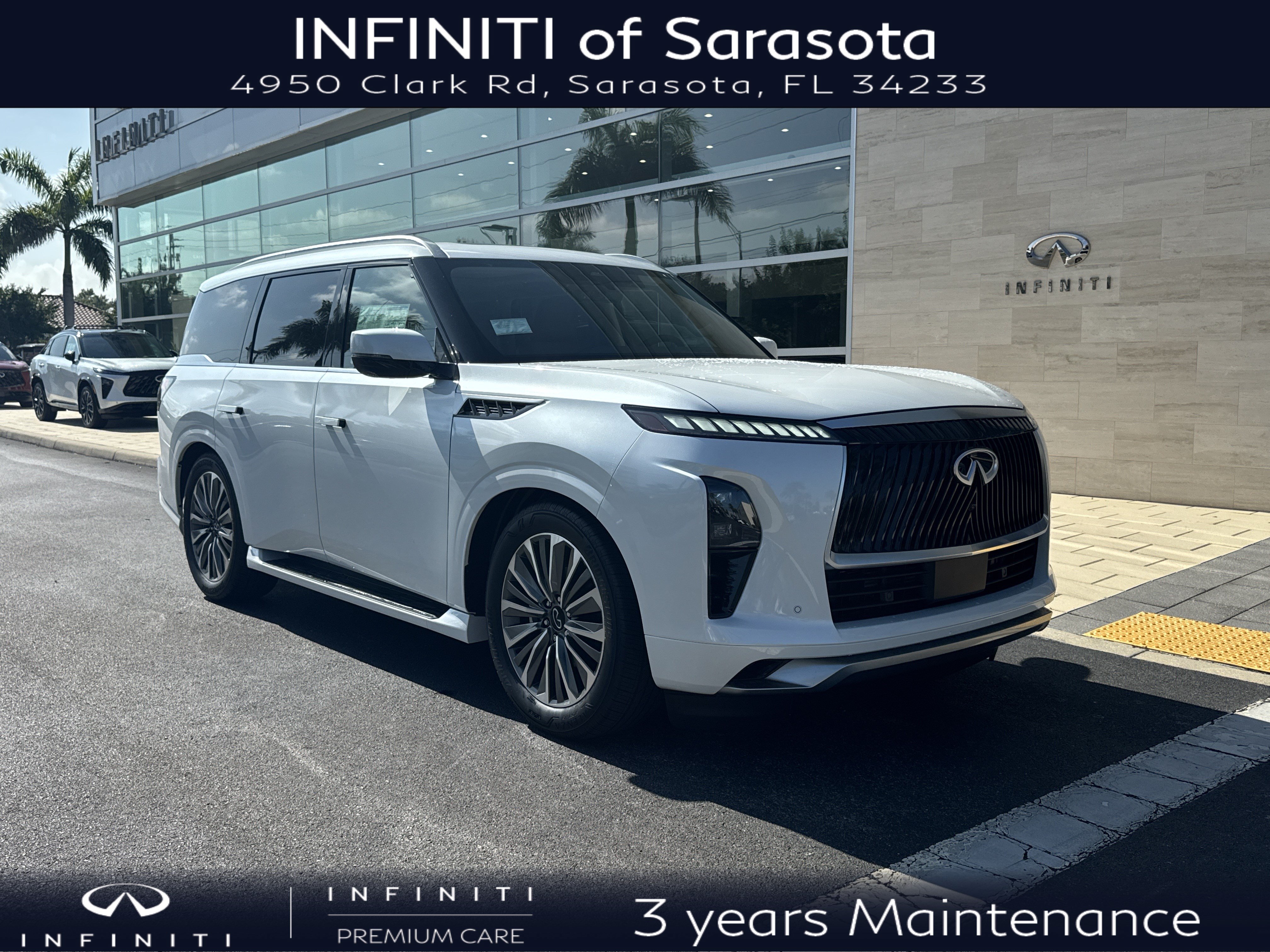 New 2027 INFINITI QX80 Luxe w/ Cargo Package