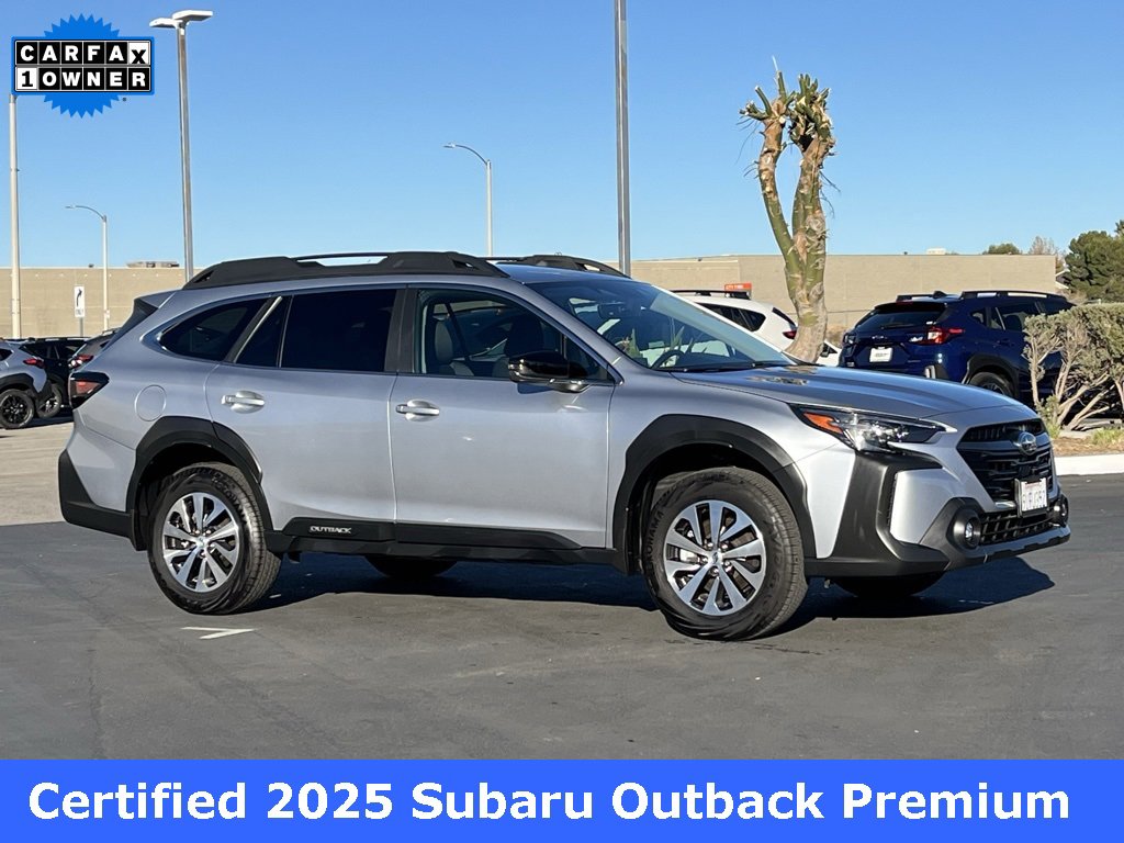 Certified 2025 Subaru Outback Premium image 1