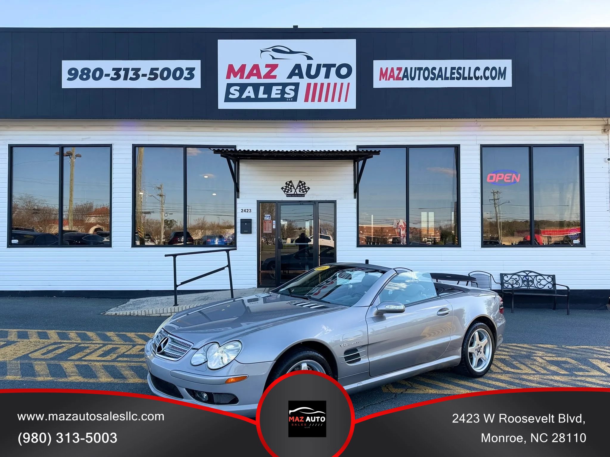 Used 2006 Mercedes-Benz SL 55 AMG SL 55 AMG Roadster 2D image 22