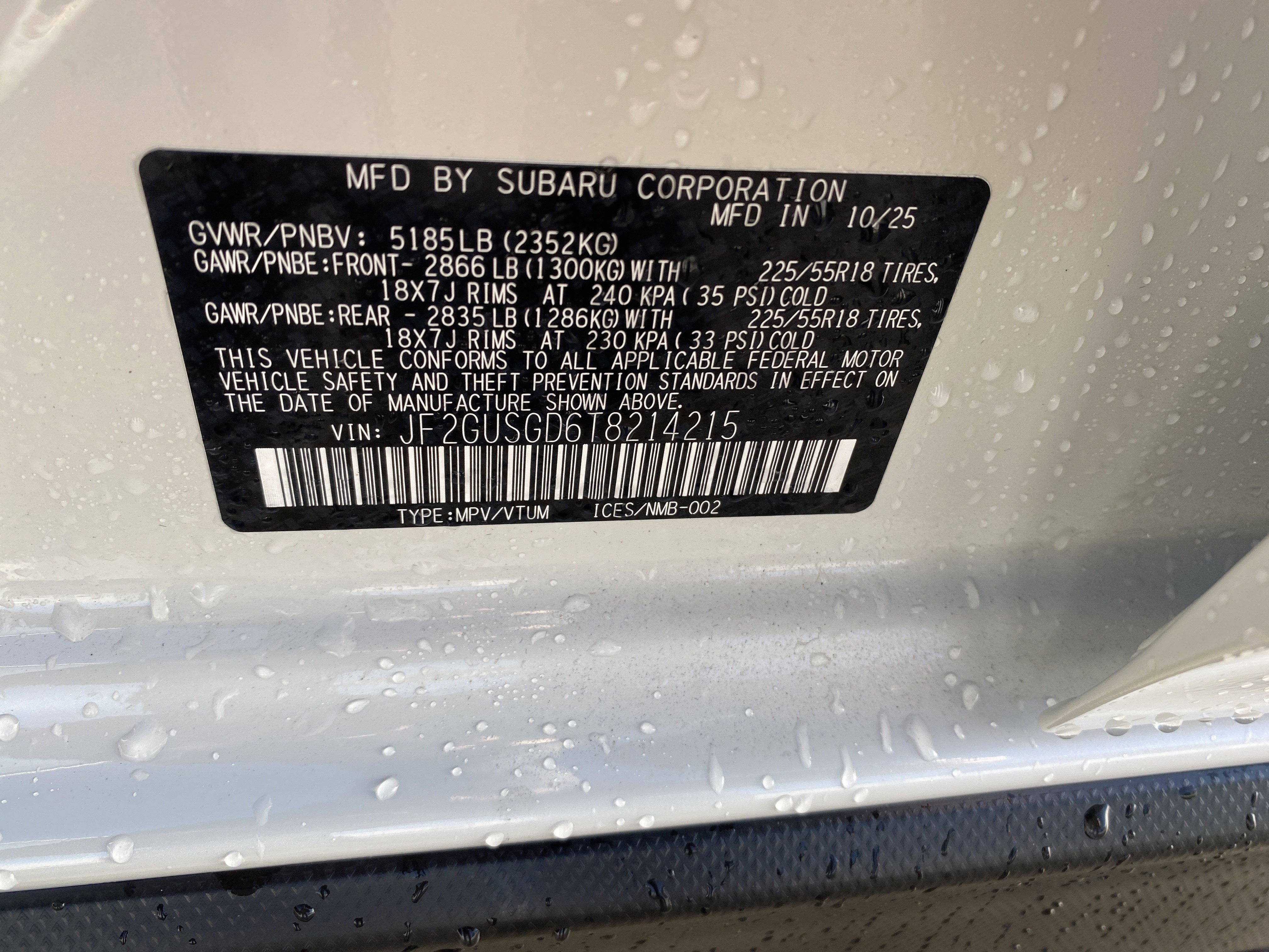 New 2026 Subaru Crosstrek 2.5i Sport image 27