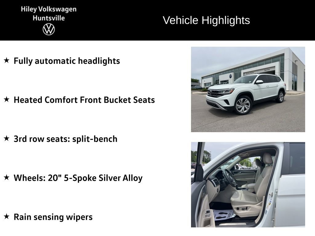 Used 2021 Volkswagen Atlas SE FWD image 12