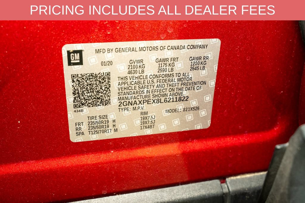Used 2020 Chevrolet Equinox Premier FWD image 21