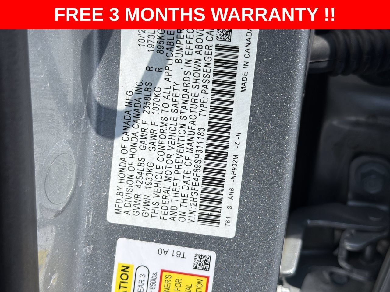 Used 2025 Honda Civic Sport image 24