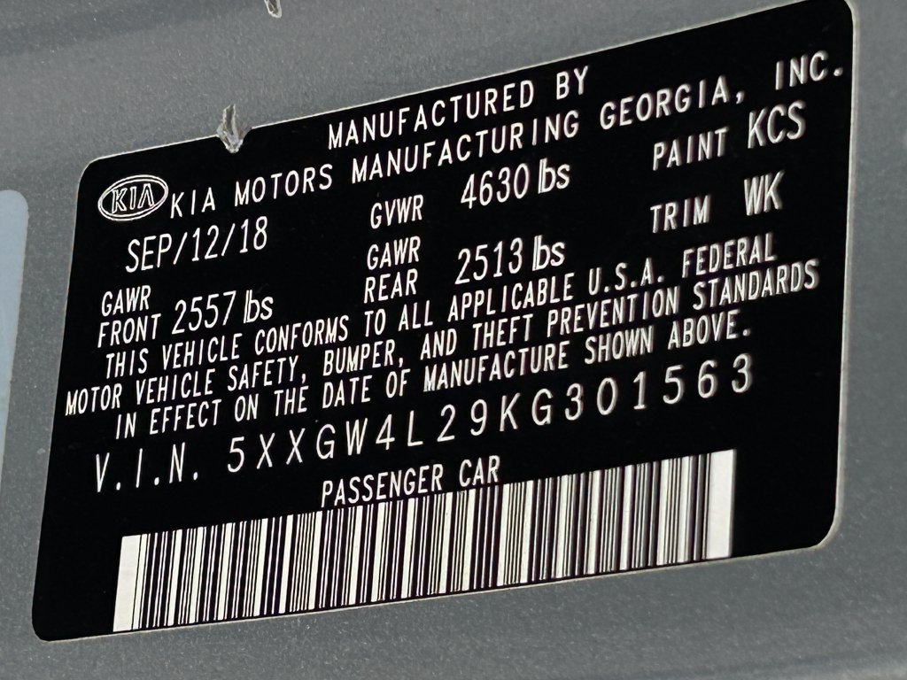 Used 2019 Kia Optima SX FWD image 39