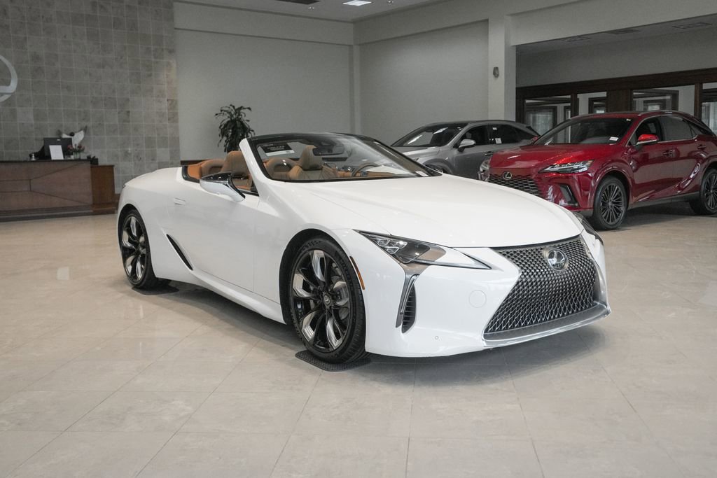 Certified 2024 Lexus LC 500 Convertible w/ Touring Package RWD image 3