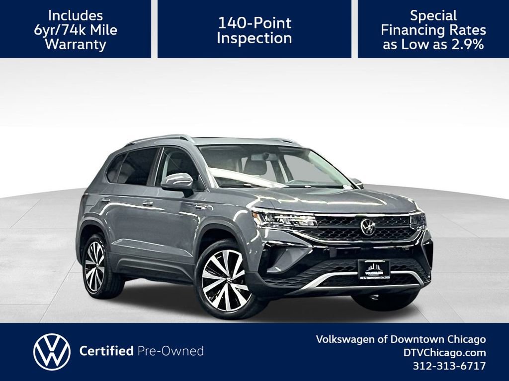 Certified 2022 Volkswagen Taos SE w/ Panoramic Sunroof Package