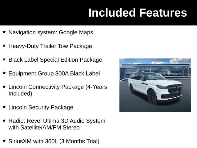 New 2027 Lincoln Navigator L Black Label AWD/4WD image 6