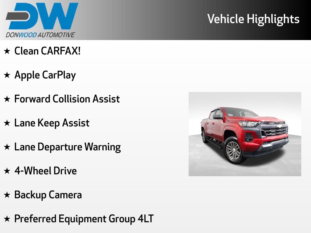 Used 2023 Chevrolet Colorado LT w/ LT Convenience Package AWD/4WD image 6