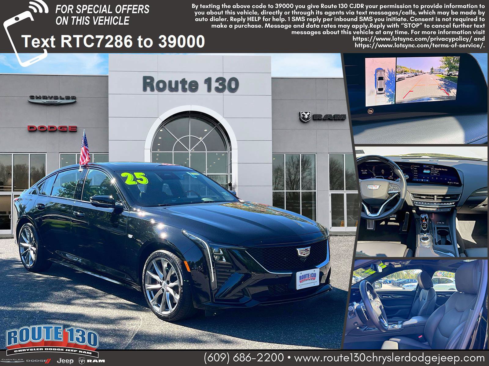 Used 2025 Cadillac CT5 Sport w/ Sun And Sound Package