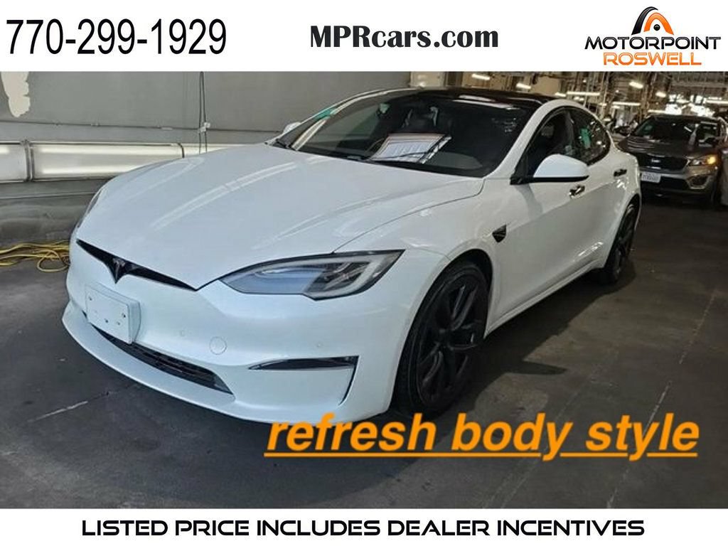 Used 2021 Tesla Model S Long Range AWD/4WD image 1