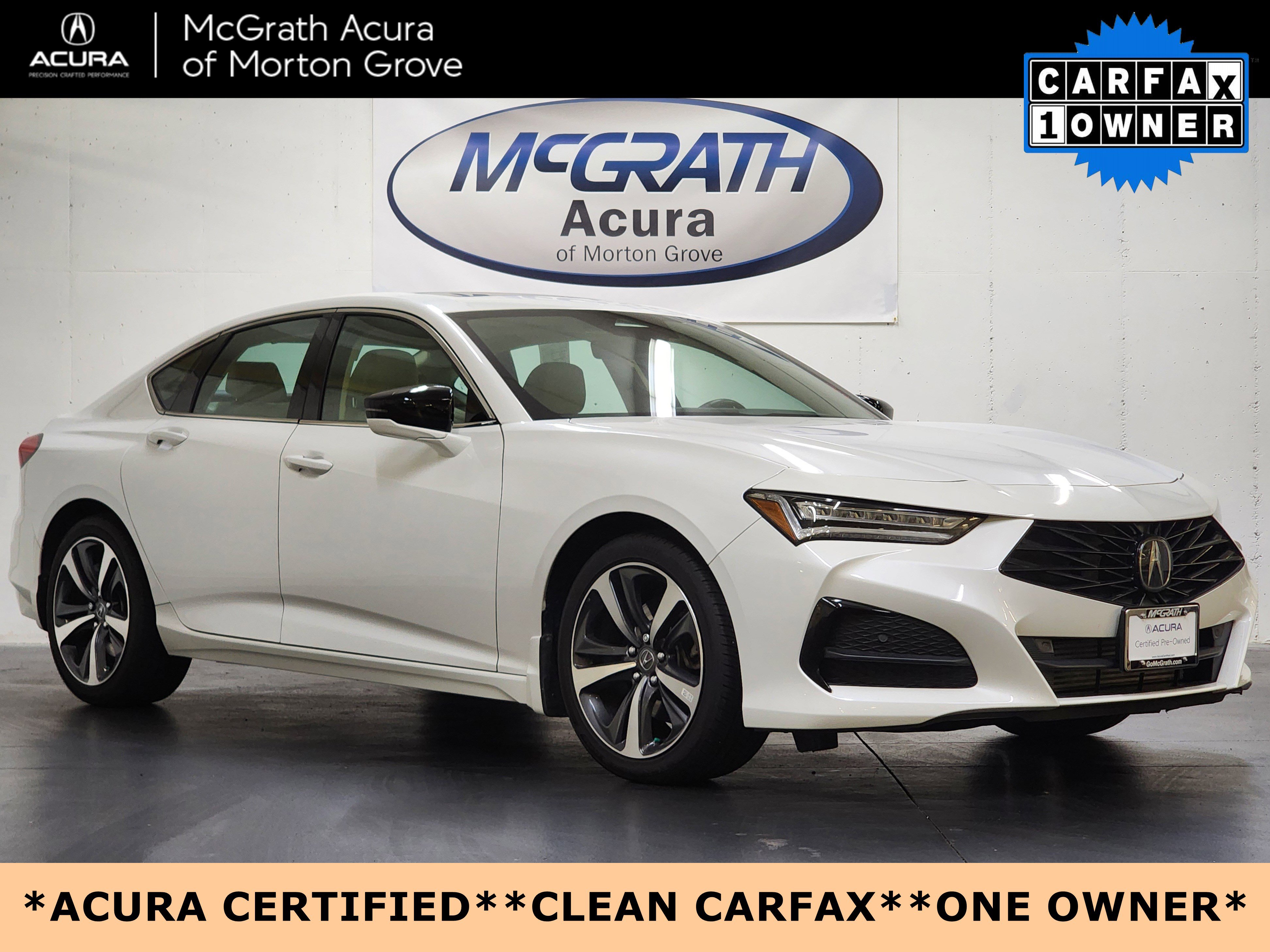 Certified 2025 Acura TLX w/ Technology Package FWD image 1