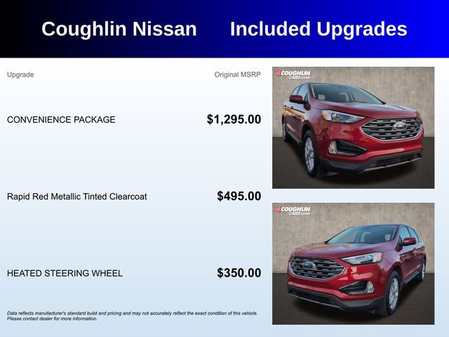 Used 2022 Ford Edge SEL w/ Convenience Package image 3