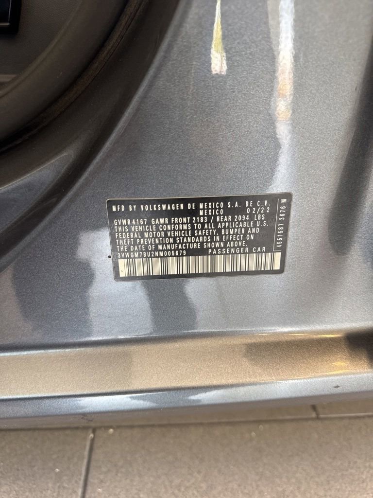 Certified 2022 Volkswagen Jetta SEL FWD image 20