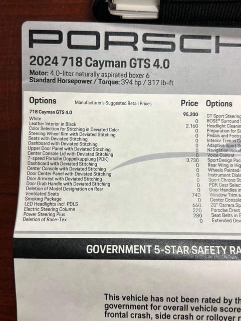 Used 2024 Porsche 718 Cayman GTS image 85