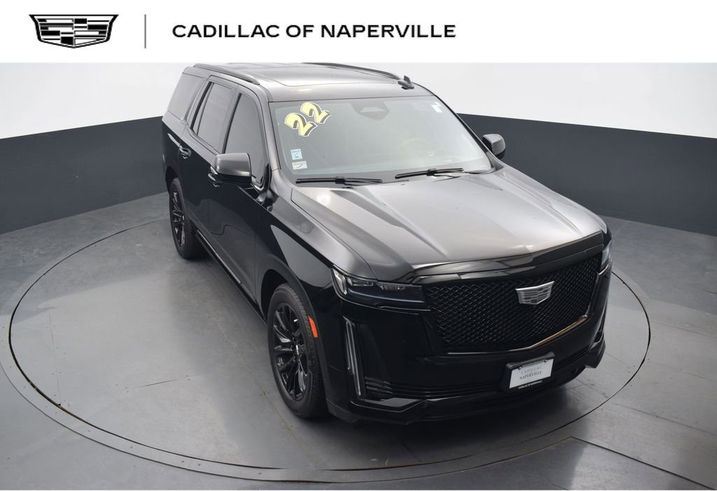 Used 2022 Cadillac Escalade Sport Platinum w/ LPO, ONYX Package AWD/4WD video 1