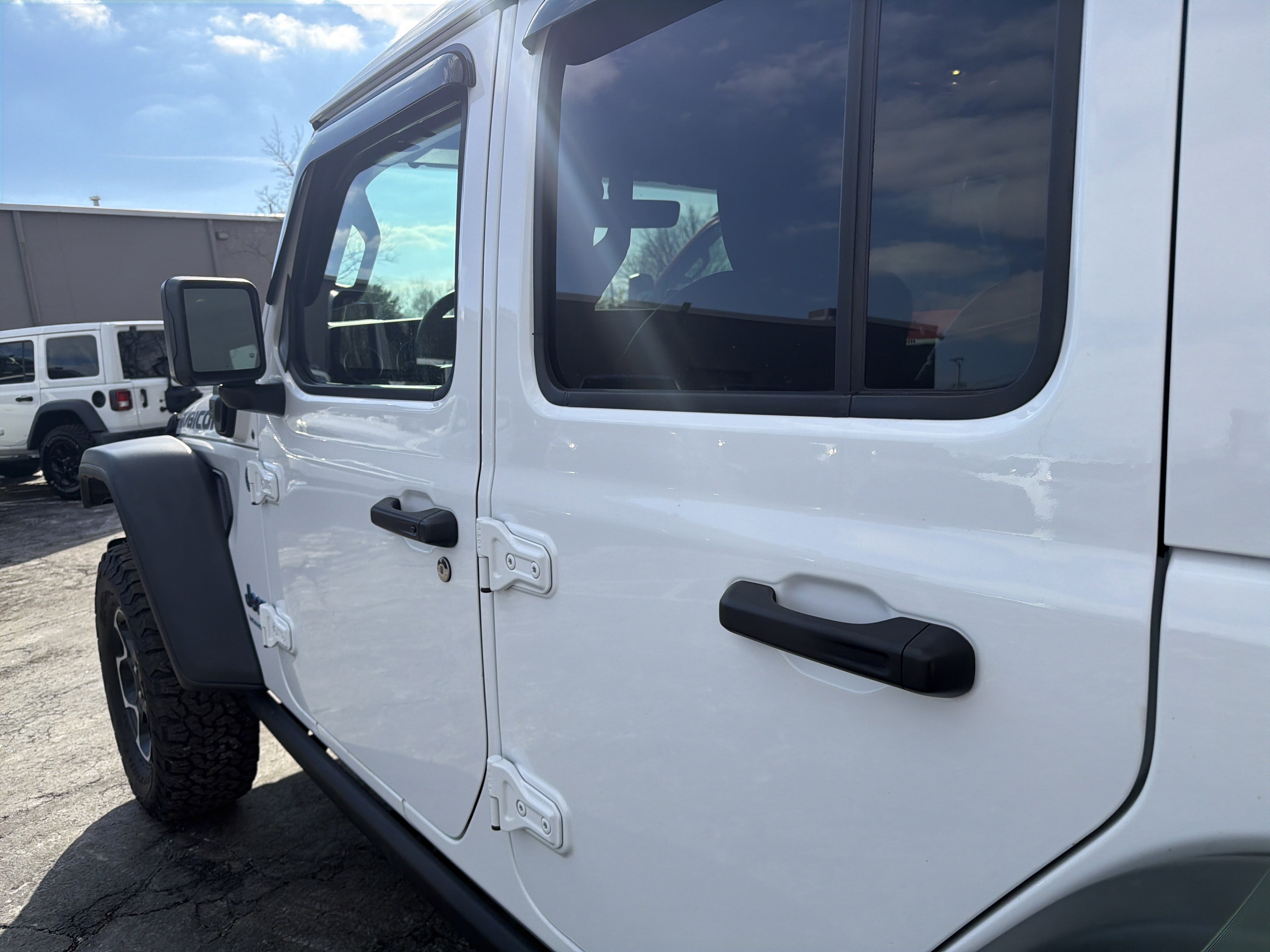 Certified 2023 Jeep Wrangler Unlimited Rubicon 4xe w/ Steel Bumper Group AWD/4WD image 11