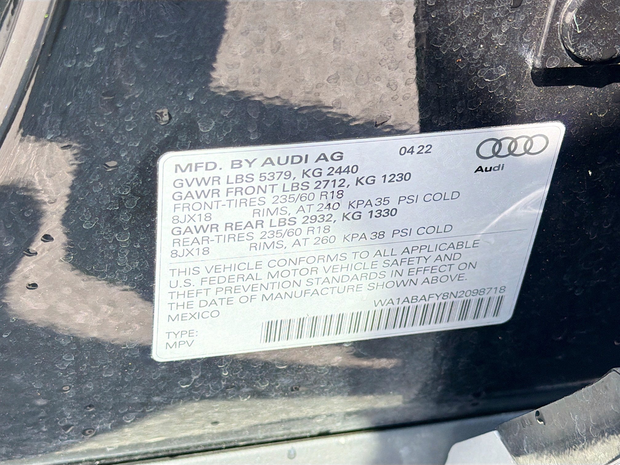 Used 2022 Audi Q5 2.0T Premium w/ Convenience Package image 42