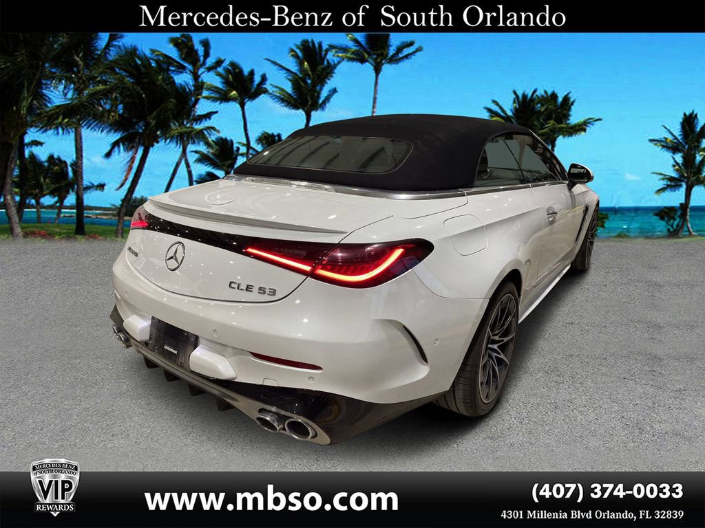 Used 2025 Mercedes-Benz CLE 53 AMG 4MATIC Cabriolet image 14