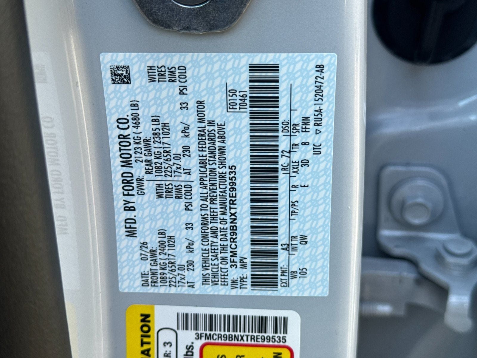 New 2026 Ford Bronco Sport Big Bend AWD/4WD image 28