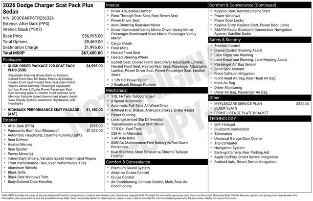 New 2026 Dodge Charger Scat Pack AWD/4WD image 42