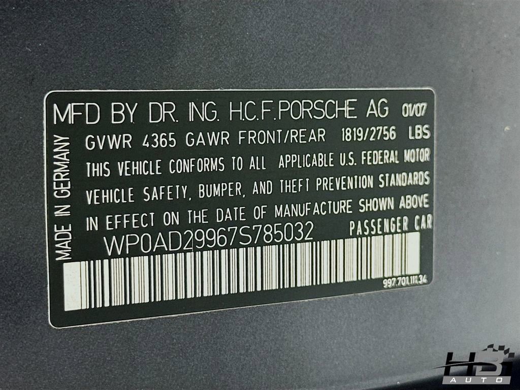 Used 2007 Porsche 911 Turbo AWD/4WD image 18