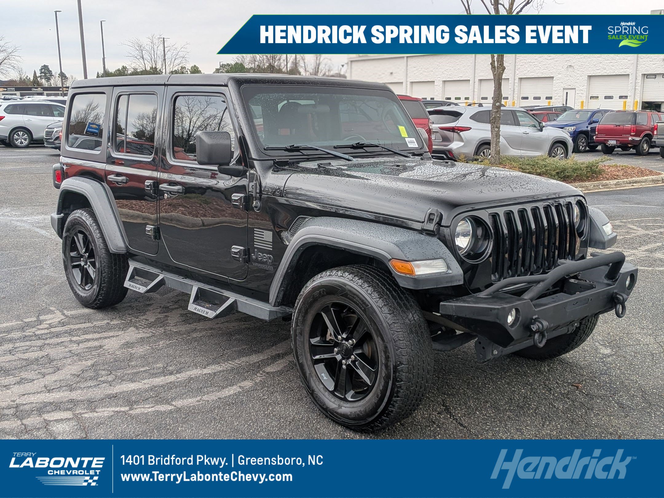 Used 2020 Jeep Wrangler Unlimited Sport image 1