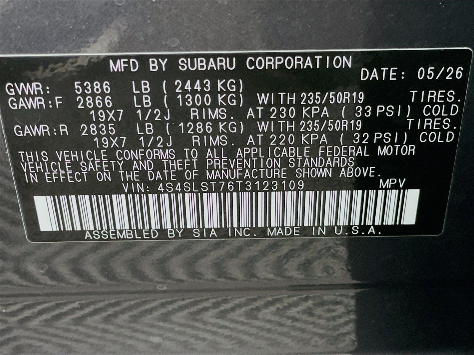 New 2026 Subaru Forester Touring AWD/4WD image 25