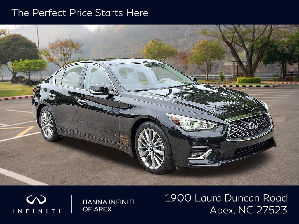 Used 2022 INFINITI Q50 Luxe w/ Cargo Package