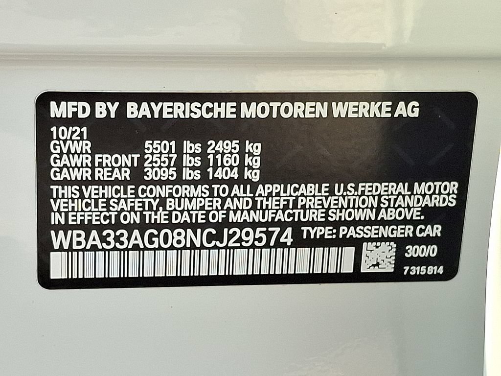 Used 2022 BMW 530e xDrive w/ Premium Package AWD/4WD image 30