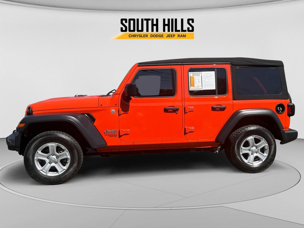 Certified 2019 Jeep Wrangler Unlimited Sport S AWD/4WD image 2