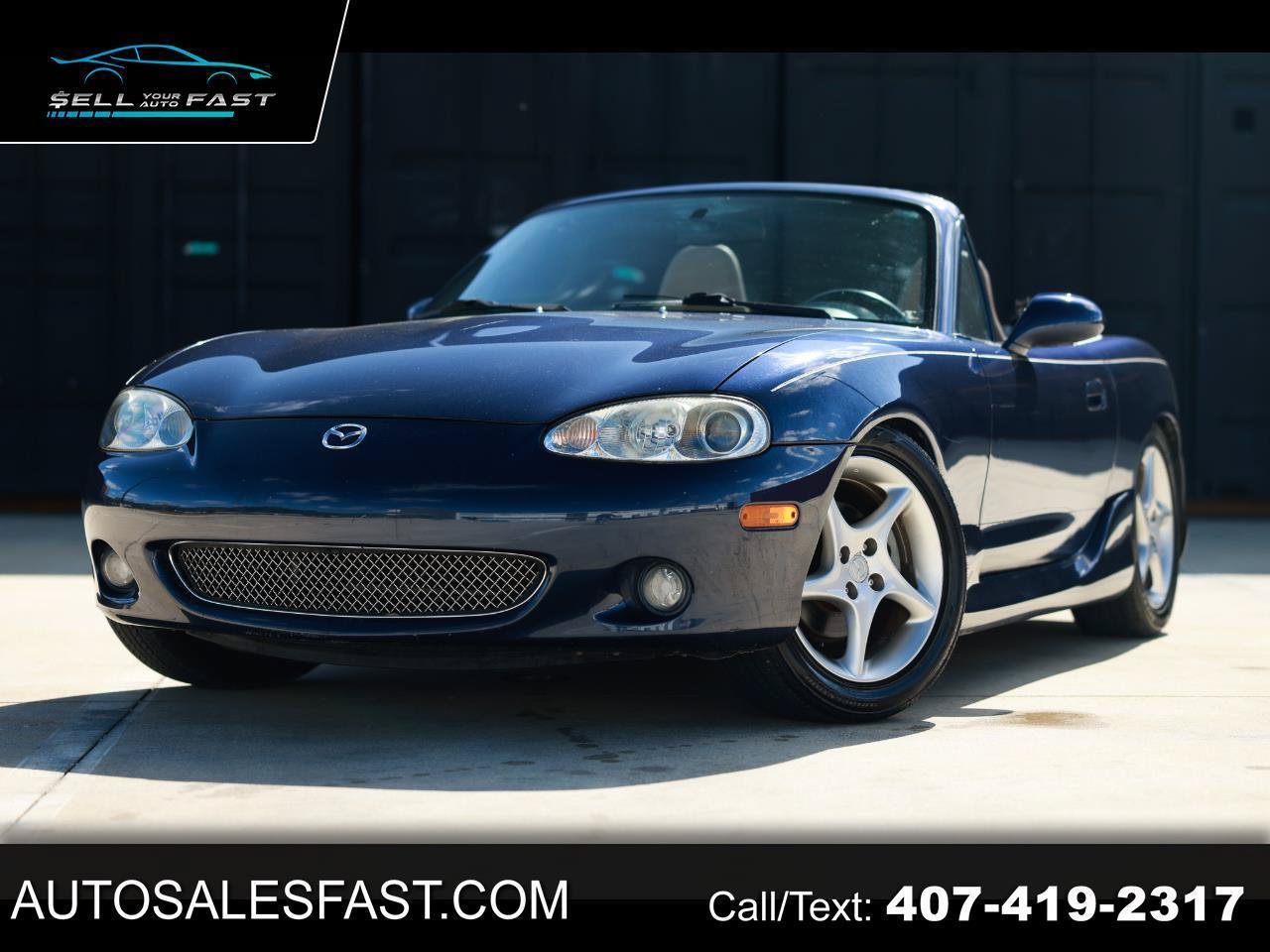 Used 2002 MAZDA MX-5 Miata