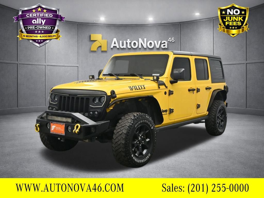 Used 2021 Jeep Wrangler Unlimited Sport AWD/4WD image 1