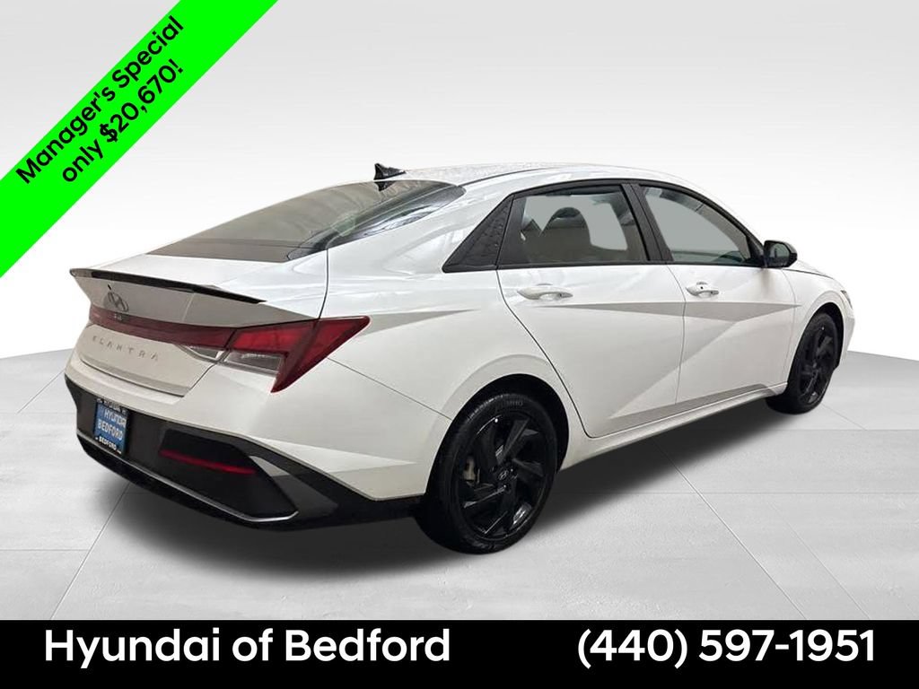 Certified 2026 Hyundai Elantra Sport w/ Cargo Package FWD image 5