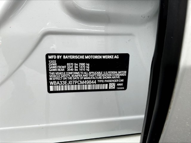Used 2023 BMW 760i xDrive w/ Parking Assistance Package AWD/4WD image 20