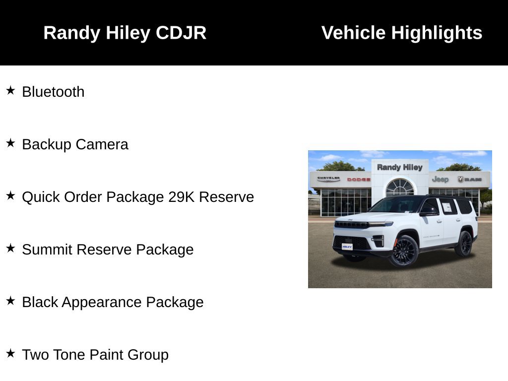 New 2026 Jeep Grand Wagoneer Summit AWD/4WD image 5