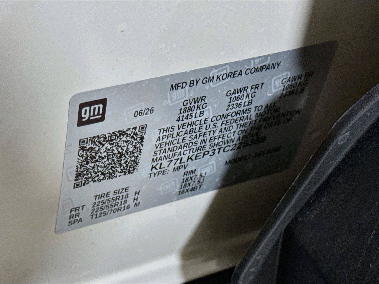 New 2026 Chevrolet Trax ACTIV w/ Sunroof Package FWD image 20