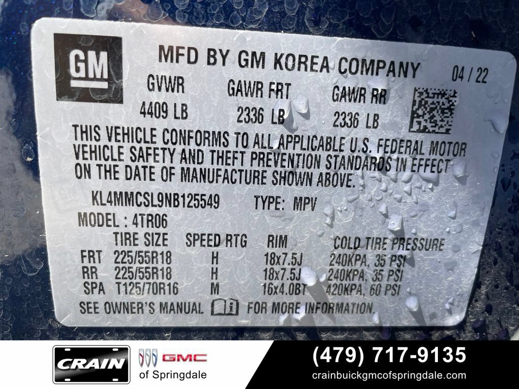Used 2022 Buick Encore GX Preferred w/ Cold Weather Comfort Package AWD/4WD image 32