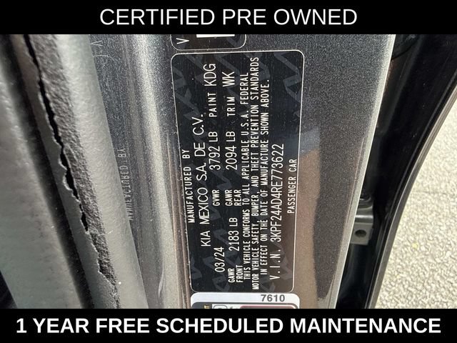 Used 2024 Kia Forte LXS FWD image 29