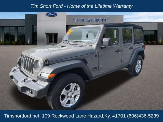 Used 2021 Jeep Wrangler Unlimited Sport AWD/4WD image 1