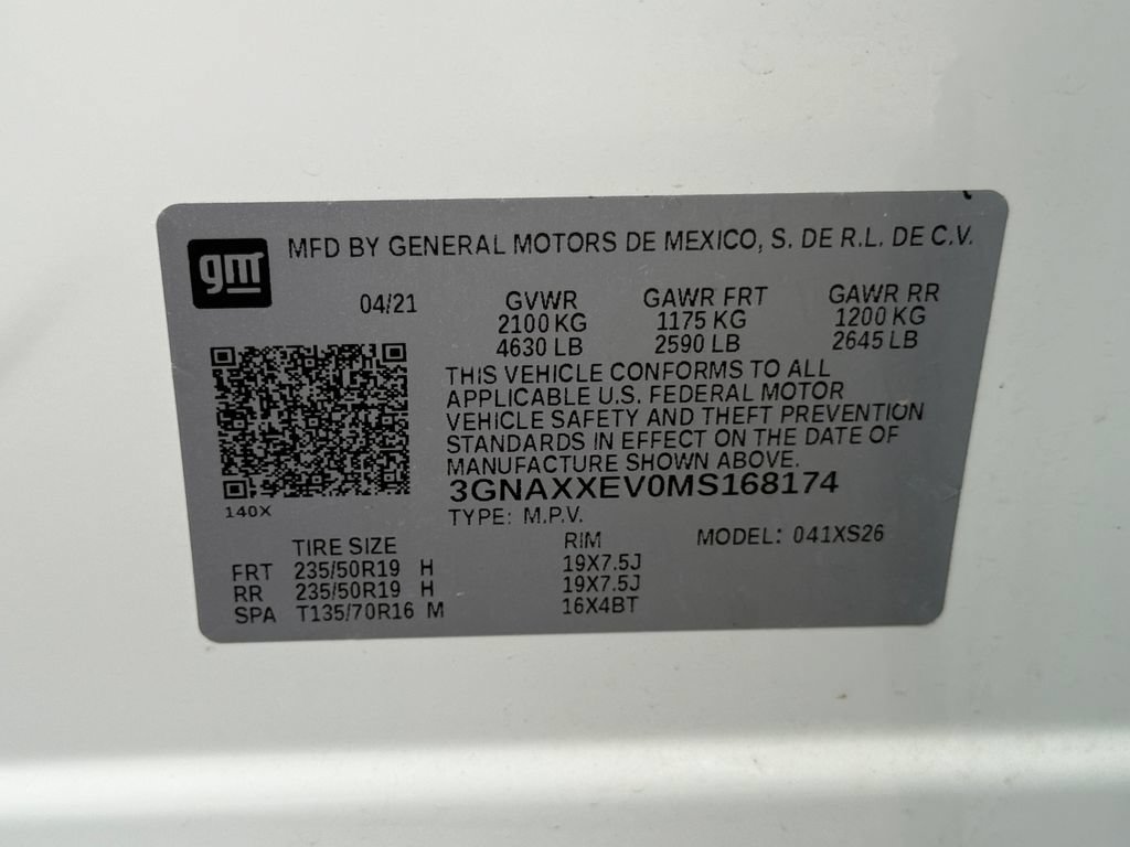 Certified 2021 Chevrolet Equinox Premier AWD/4WD image 13