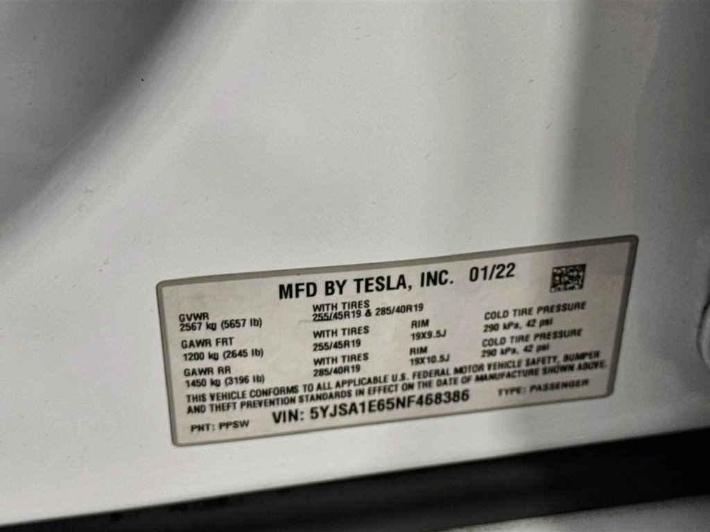 Used 2022 Tesla Model S Plaid AWD/4WD image 34