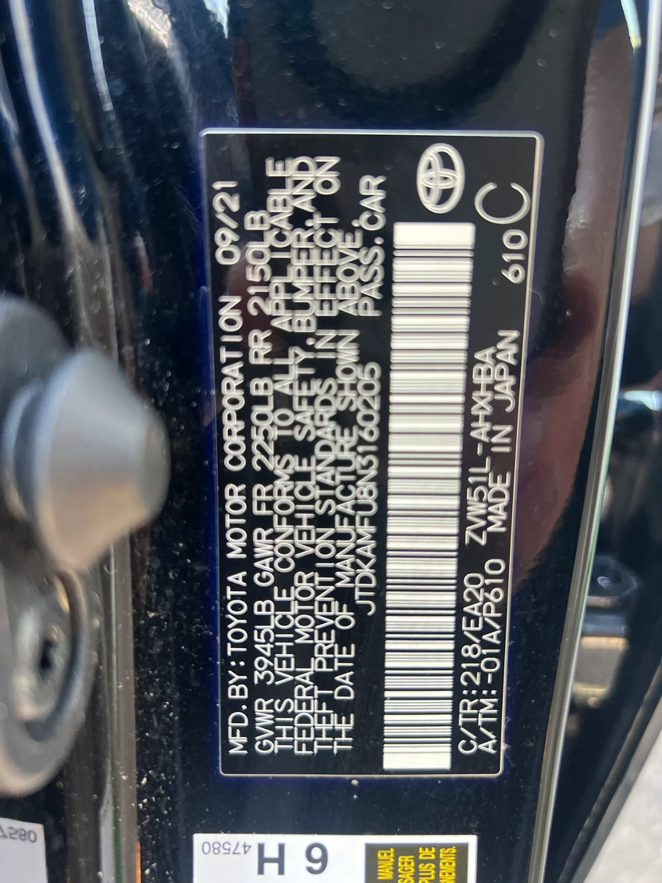 Used 2022 Toyota Prius XLE FWD image 28