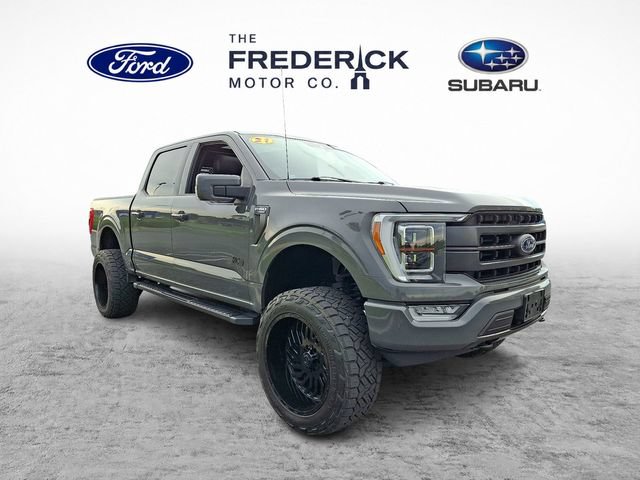 Used 2021 Ford F150 Lariat w/ Equipment Group 502A High AWD/4WD image 3